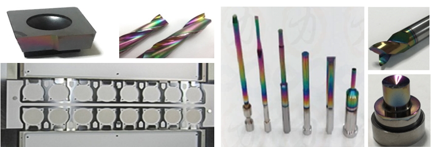 Applicable to various semiconductor tools, molds, and cutting tools coating - high vacuum ion sputtering - Application and characteristics of ultra-thin nanodiamond film
