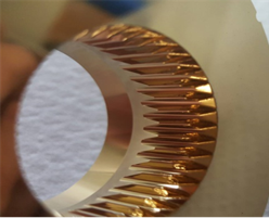 Tooth Type Tungsten Steel Mirror PVD Coating - high pulse coating technology - Particle polishing and nanolubrication