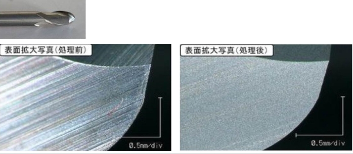 tungsten steel end mill surface modification before and after treatment - Principle and application of metal surface modification treatment 
